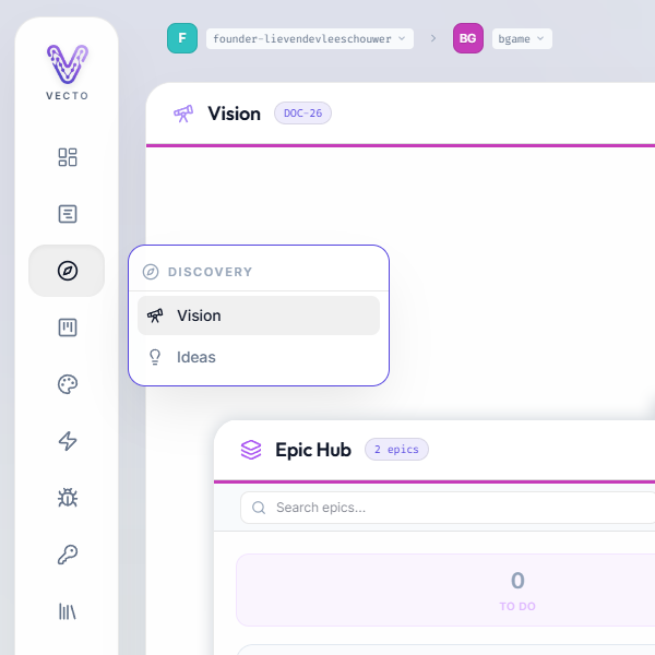 Vecto — Vision & Epic Hub